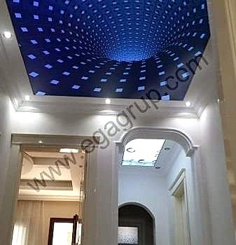 Gergi Tavan Dijital Baskı Projeleri